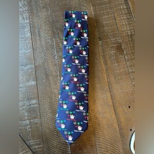 Happy Holiday Snowmen Tie